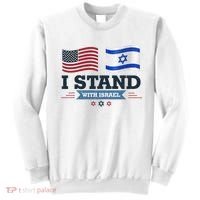 The Original I Stand With Israel Israel Usa Sweatshirt thumb 0