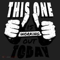 This One Is Working Out Today Beanie thumb 2