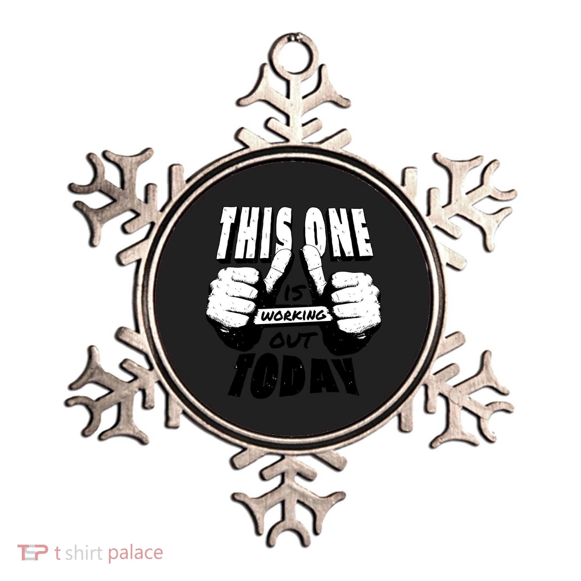 This One Is Working Out Today Ornament