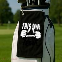 This One Is Working Out Today Golf Towel thumb 2