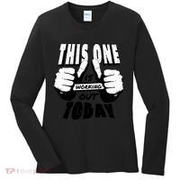 This One Is Working Out Today Women's Long Sleeve Shirt thumb 0