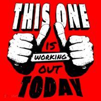 This One Is Working Out Today Santa Hat thumb 1
