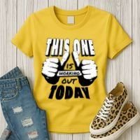 This One Is Working Out Today Women's T-Shirt thumb 3