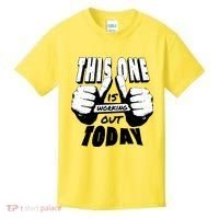 This One Is Working Out Today Kids T-Shirt thumb 0
