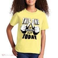 This One Is Working Out Today Kids T-Shirt thumb 2