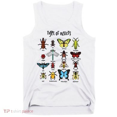 Types Of Insect Collector Bugs Entomology Bugs Beetle Biology Bug Tank Top
