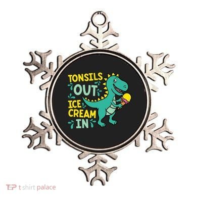 Tonsils Out Ice Cream In Dino Tonsillectomy Tonsil Removal Ornament