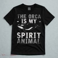 The Orca Is My Spirit Animal Orca T-Shirt thumb 5