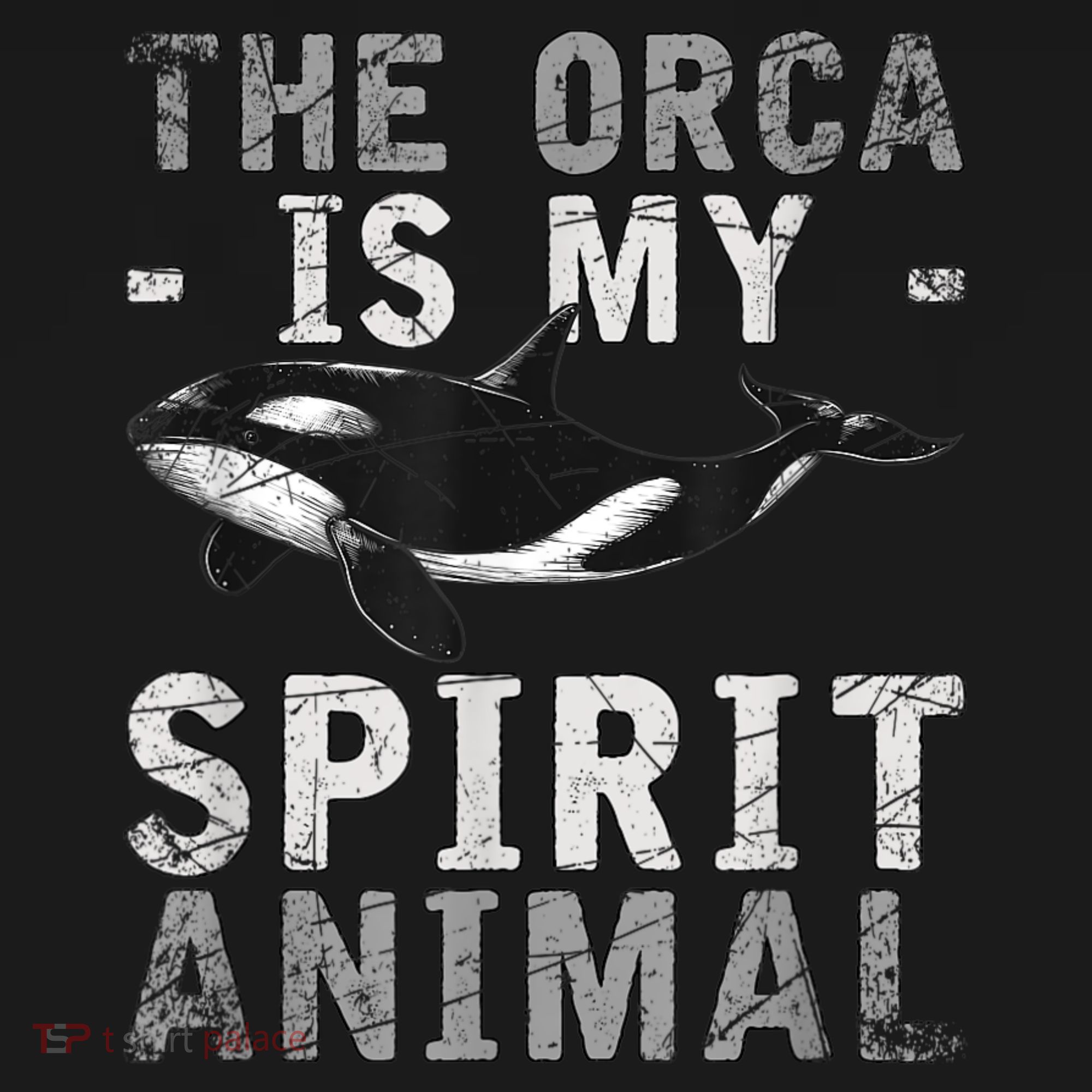 The Orca Is My Spirit Animal Orca Women's Hoodie