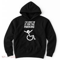 The Original IM Only In It For The Parking Hoodie thumb 0