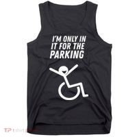 The Original IM Only In It For The Parking Tank Top thumb 0