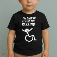 The Original IM Only In It For The Parking Toddler T-Shirt thumb 2