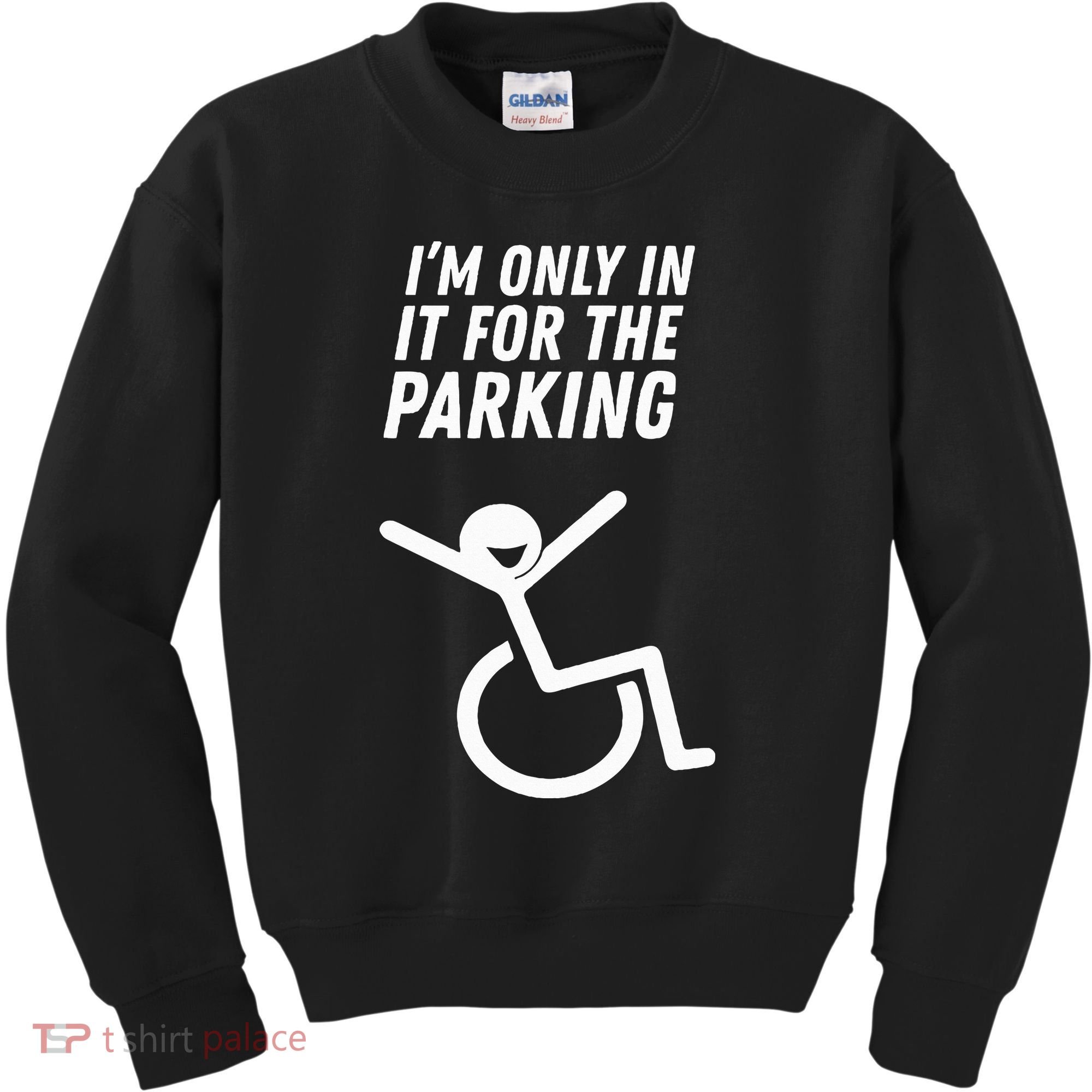 The Original IM Only In It For The Parking Kids Sweatshirt