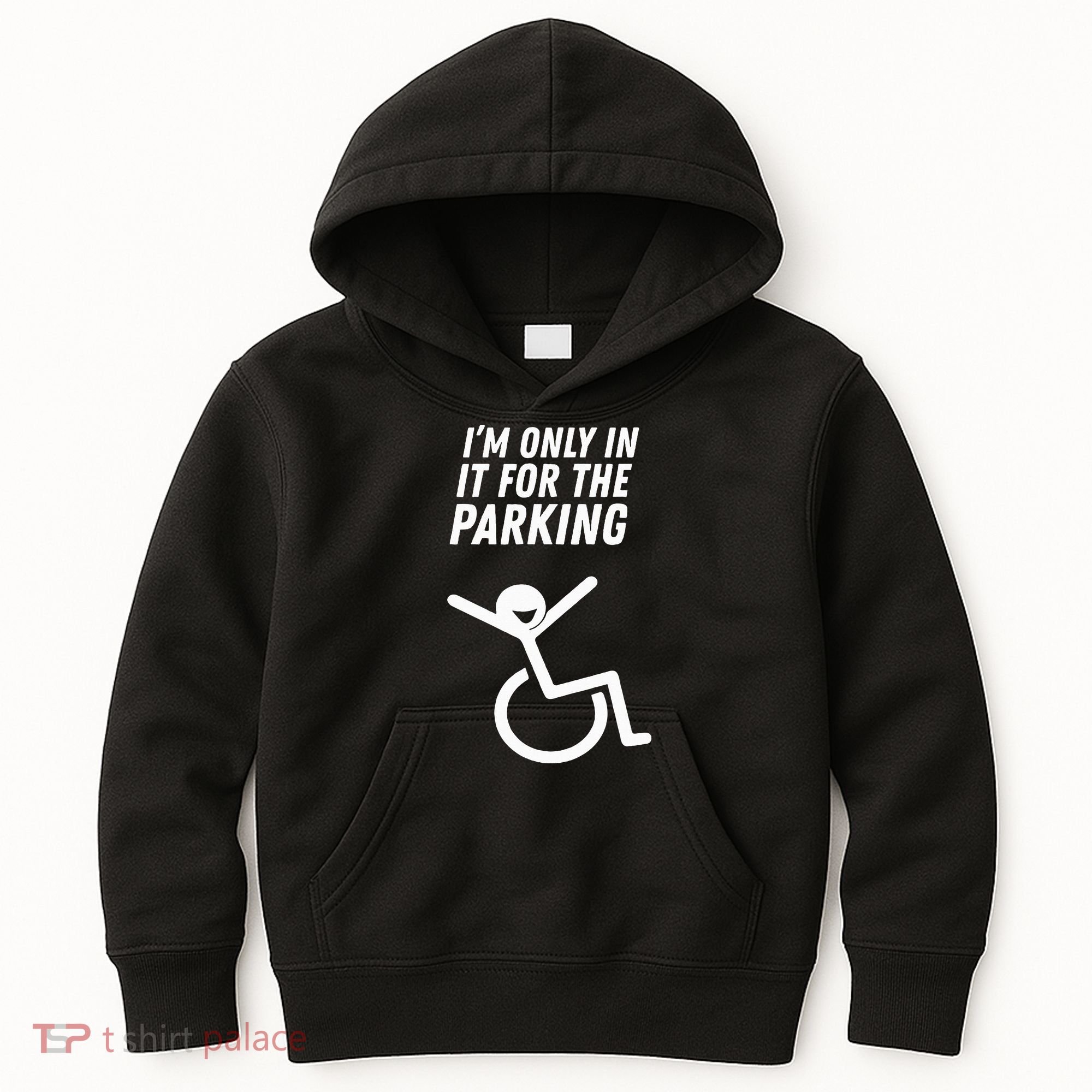The Original IM Only In It For The Parking Kids Hoodie