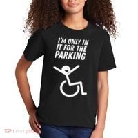 The Original IM Only In It For The Parking Kids T-Shirt thumb 2