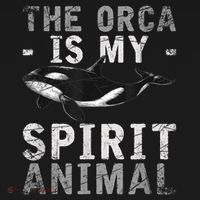 The Orca Is My Spirit Animal Orca Hoodie thumb 2