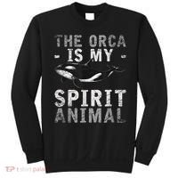 The Orca Is My Spirit Animal Orca Sweatshirt thumb 0