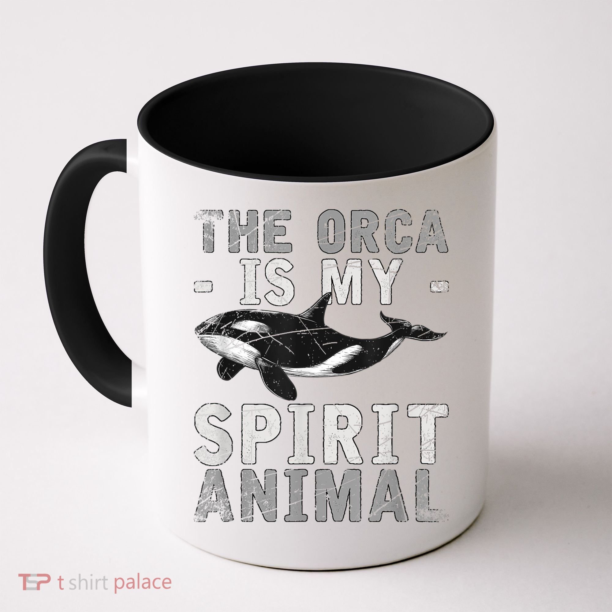 The Orca Is My Spirit Animal Orca Coffee Mug