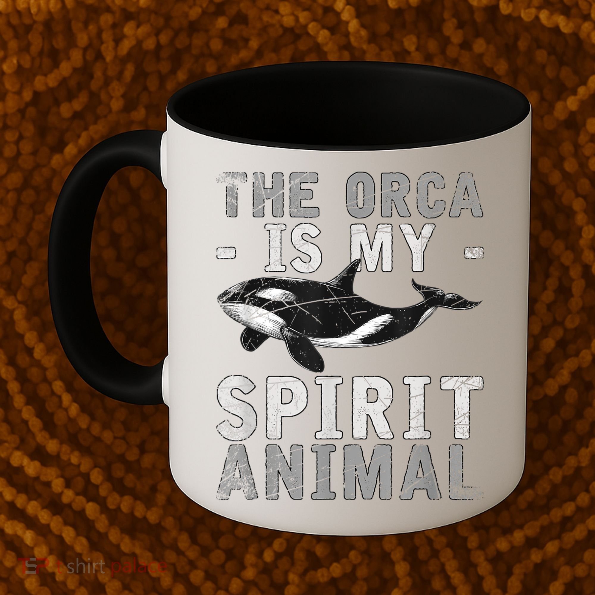 The Orca Is My Spirit Animal Orca Coffee Mug