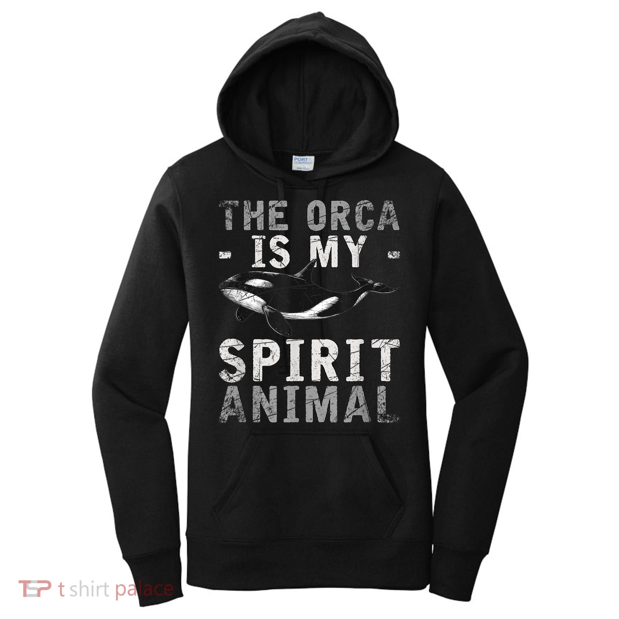 The Orca Is My Spirit Animal Orca Women's Hoodie