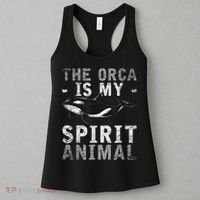 The Orca Is My Spirit Animal Orca Women's Tank Top thumb 3