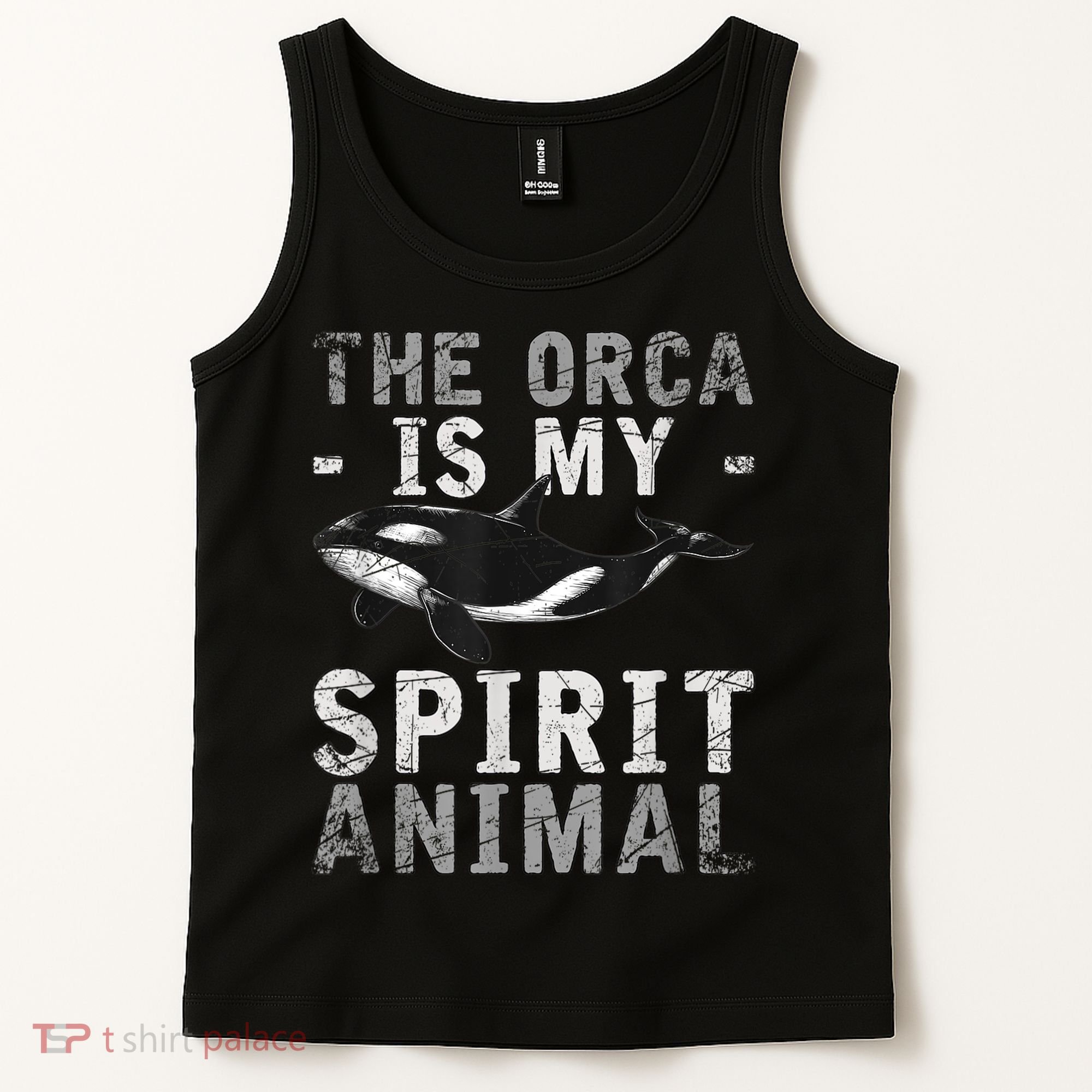 The Orca Is My Spirit Animal Orca Tank Top