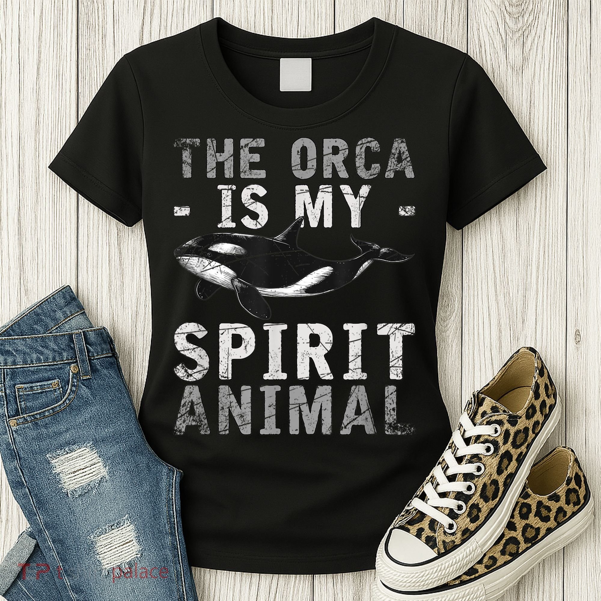 The Orca Is My Spirit Animal Orca Women's T-Shirt