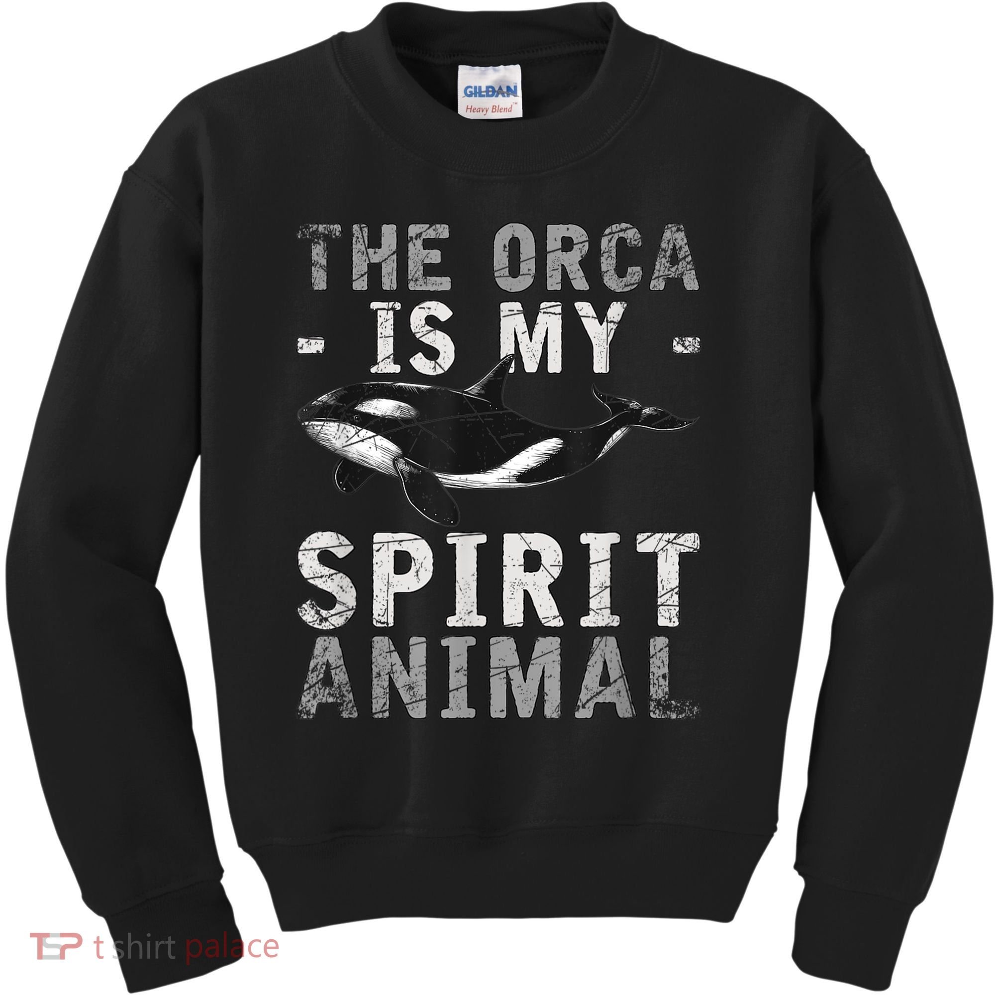 The Orca Is My Spirit Animal Orca Kids Sweatshirt