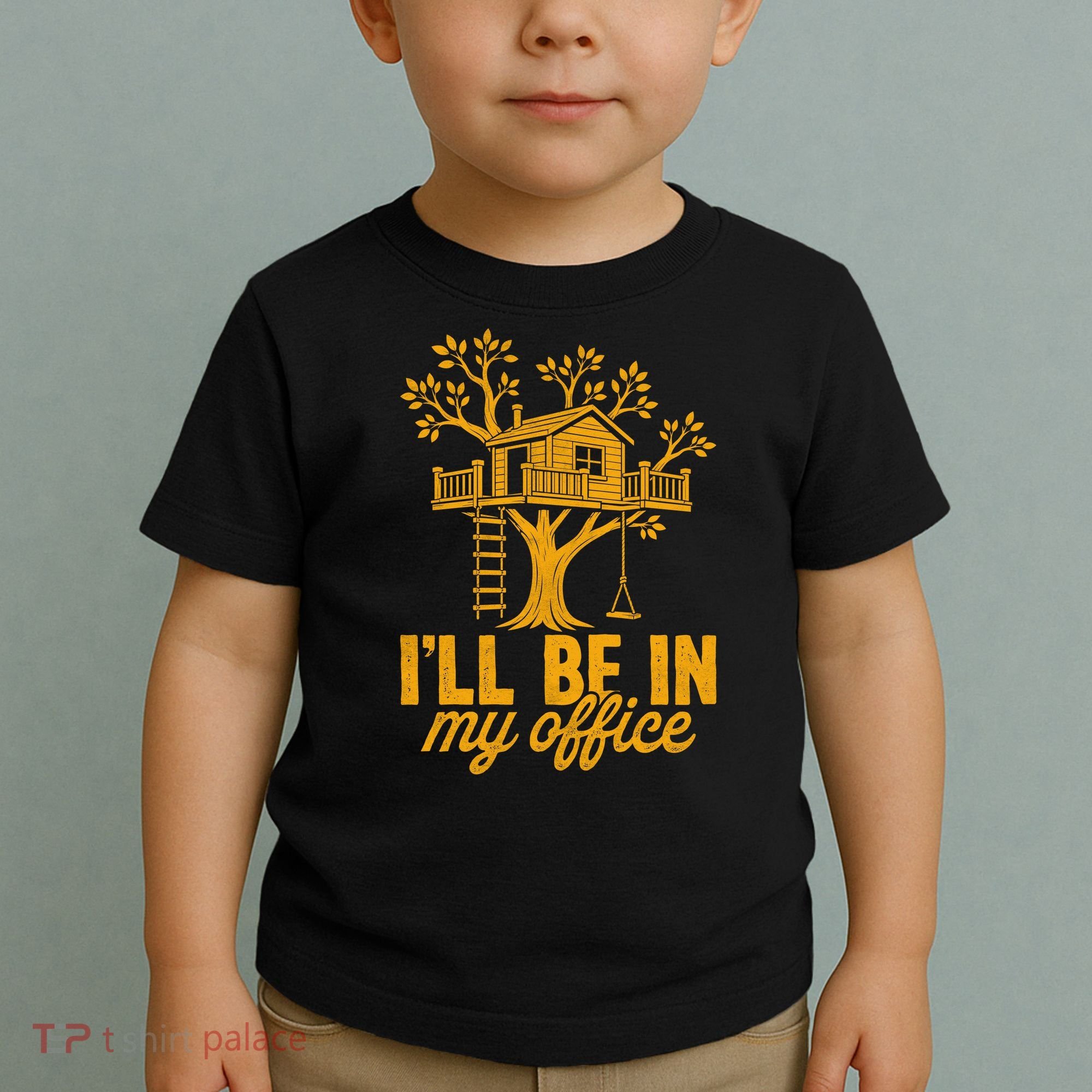 Treehouse Office I'll Be In My Office Toddler T-Shirt