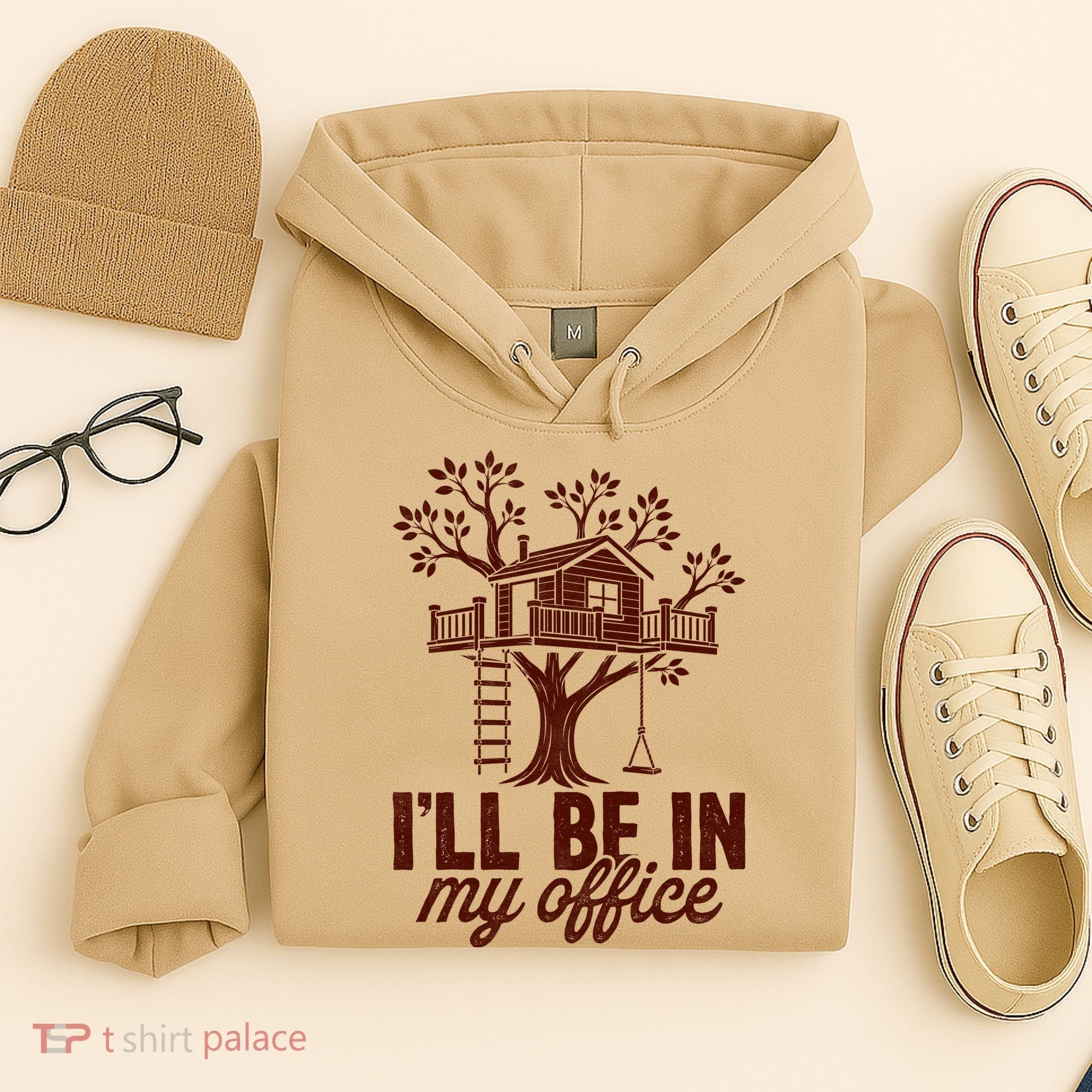 Treehouse Office I'll Be In My Office Hoodie