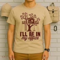 Treehouse Office I'll Be In My Office T-Shirt thumb 6