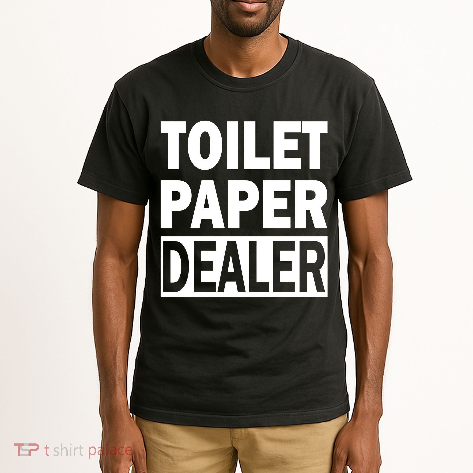 Toilet Paper Dealer Tall T-Shirt
