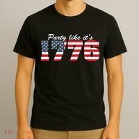 4Th Of July Party Like 1776 4th Of July T-Shirt thumb 3
