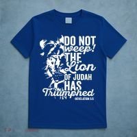 Tribe Of Judah Christian Lion Gift Revelation Bible Verse T-Shirt thumb 5