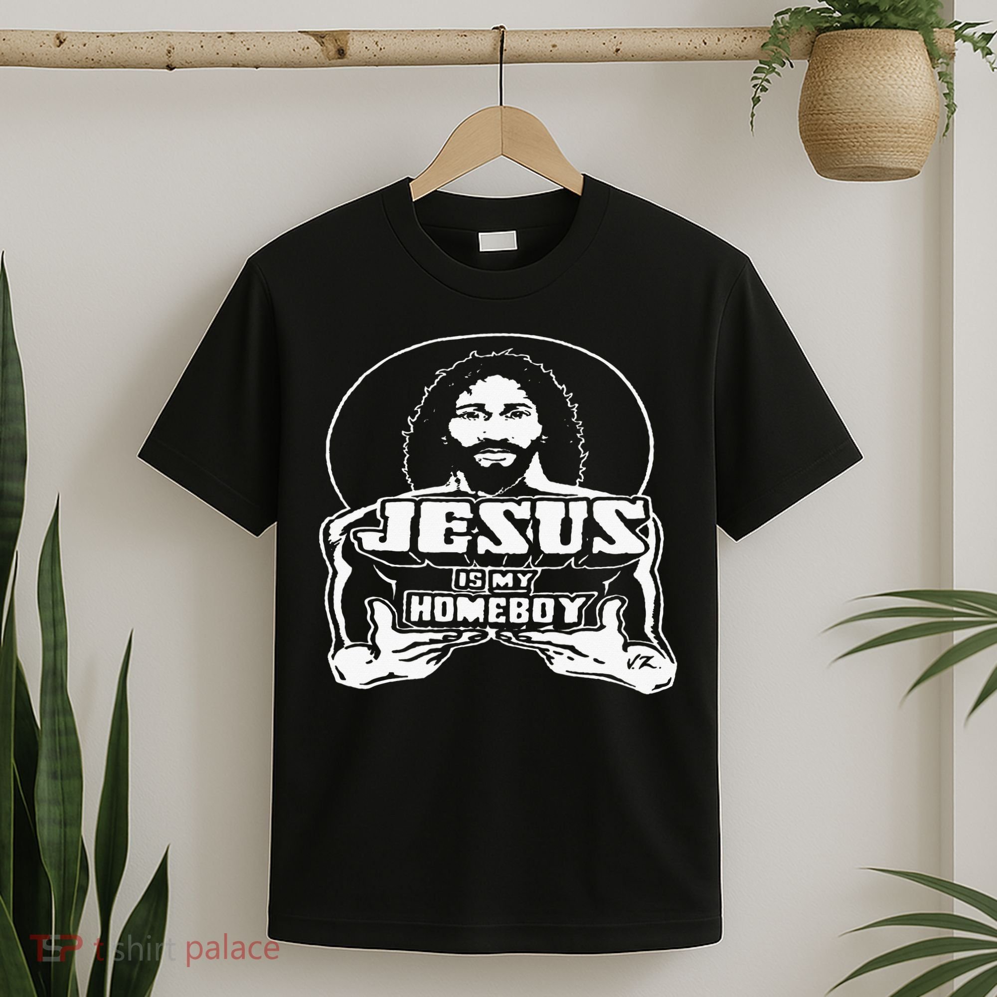 The Original Jesus Is My Homeboy Black T-Shirt