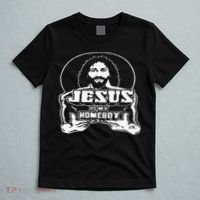 The Original Jesus Is My Homeboy Black T-Shirt thumb 5