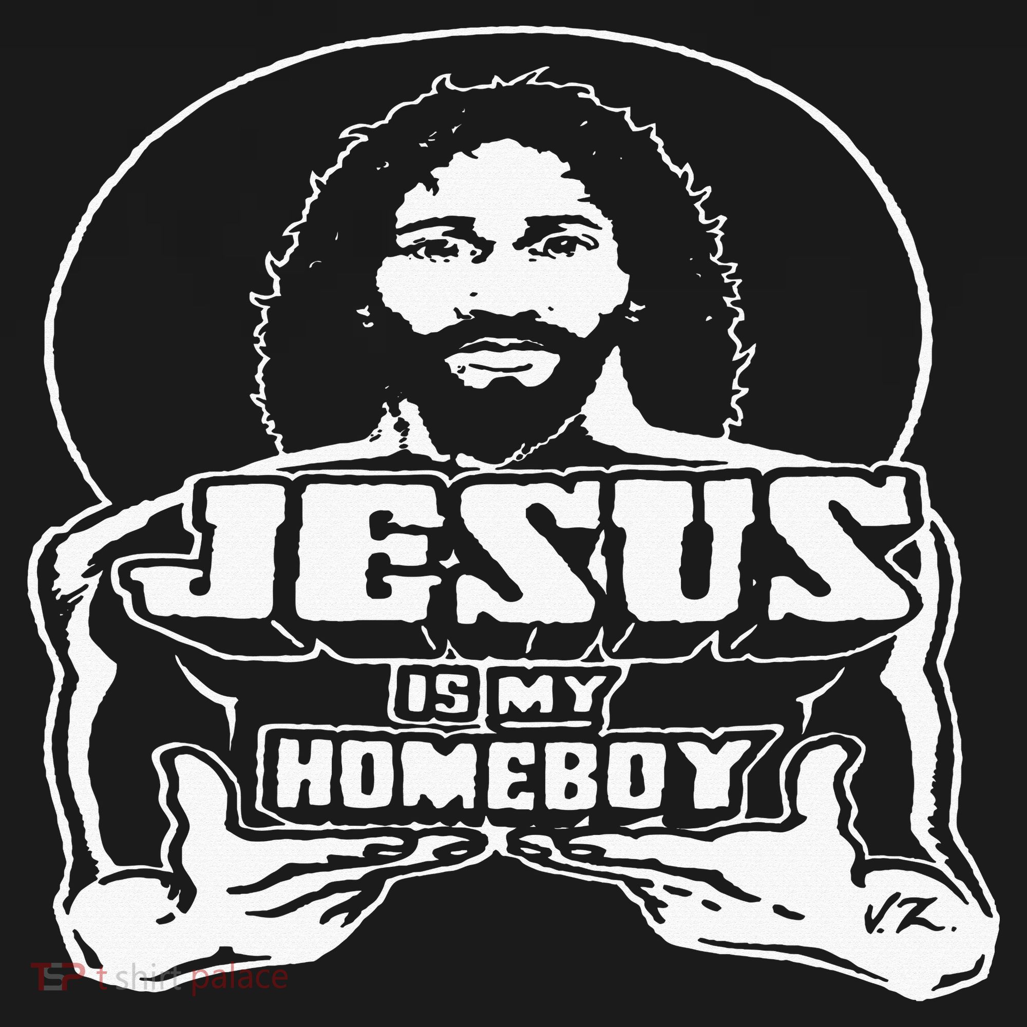 The Original Jesus Is My Homeboy Black T-Shirt