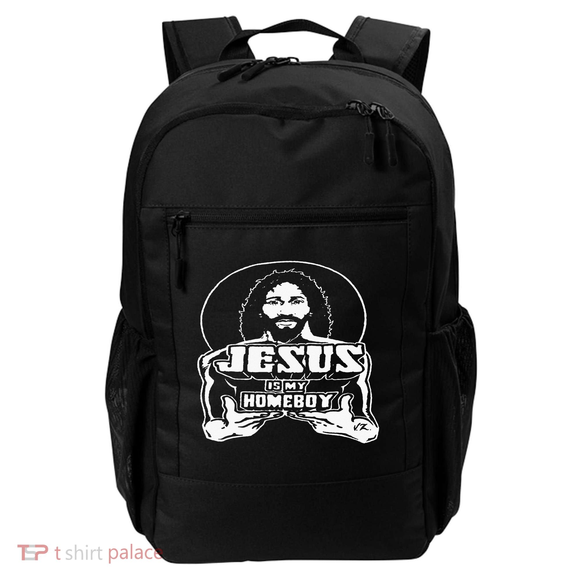 The Original Jesus Is My Homeboy Black Backpack