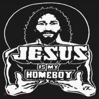 The Original Jesus Is My Homeboy Black Women's Hoodie thumb 2