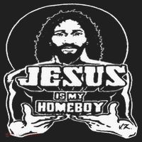 The Original Jesus Is My Homeboy Black Tumbler thumb 3