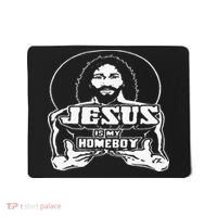 The Original Jesus Is My Homeboy Black Mousepad thumb 0