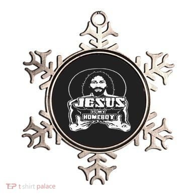 The Original Jesus Is My Homeboy Black Ornament