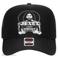 The Original Jesus Is My Homeboy Black Hat thumb 0