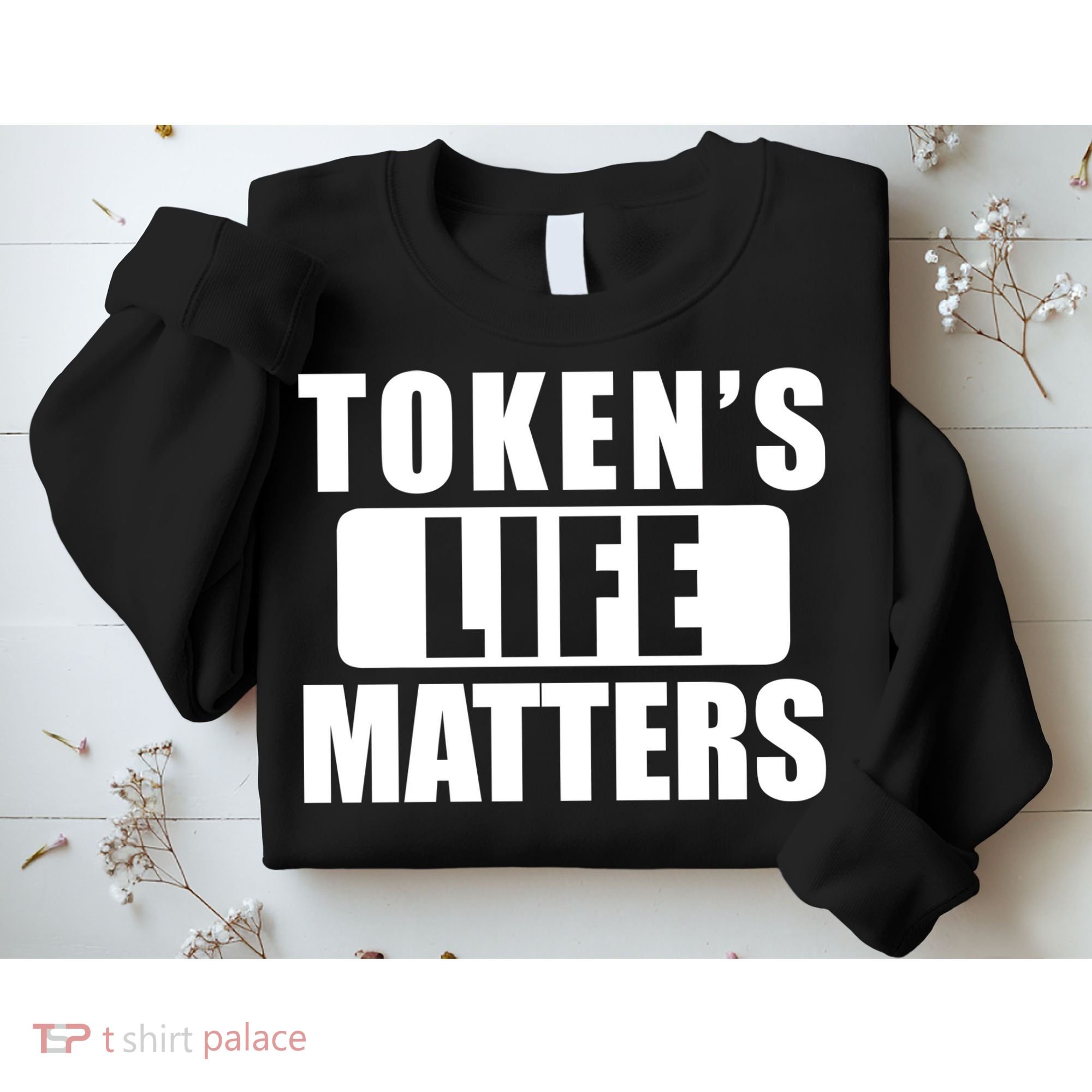 Token's Life Matters Cartman Funny TV Cartoon Sweatshirt