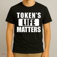 Token's Life Matters Cartman Funny TV Cartoon T-Shirt thumb 3