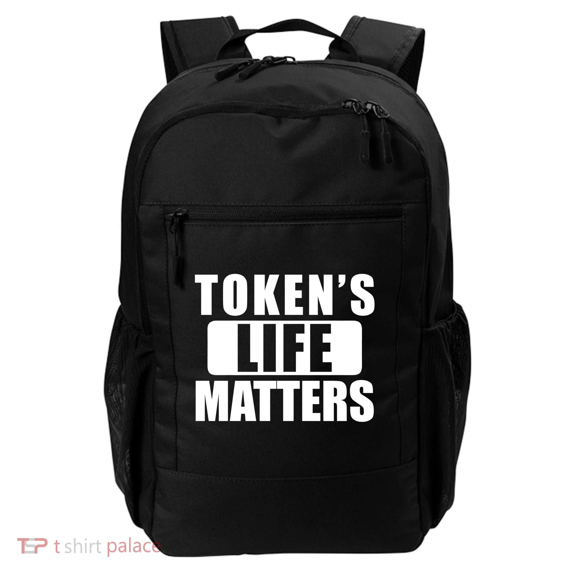 Token's Life Matters Cartman Funny TV Cartoon Backpack