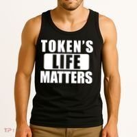 Token's Life Matters Cartman Funny TV Cartoon Tank Top thumb 3