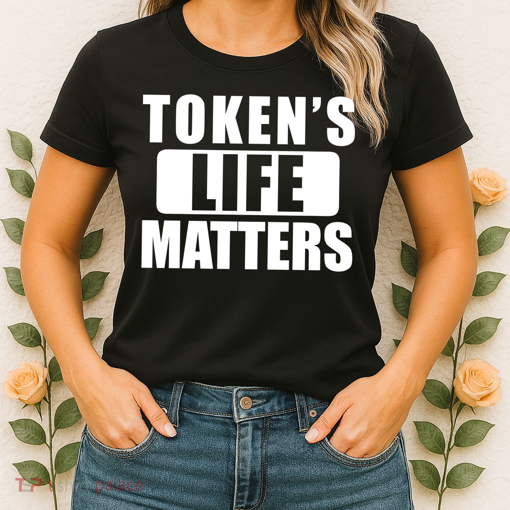 Token's Life Matters Cartman Funny TV Cartoon Women's T-Shirt
