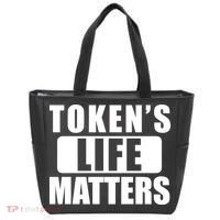 Token's Life Matters Cartman Funny TV Cartoon Tote Bag thumb 0