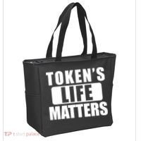 Token's Life Matters Cartman Funny TV Cartoon Tote Bag thumb 2